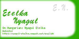 etelka nyagul business card